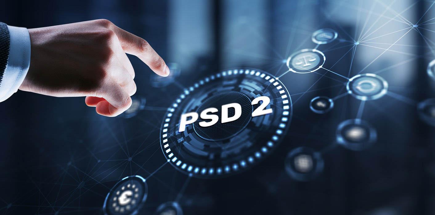 man's finger pointing at PSD2